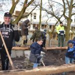 Foto Sandkistenbau Grundschule Am Johannisland