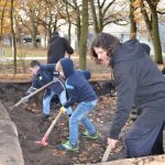 Foto Sandkistenbau Grundschule Am Johannisland