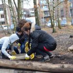 Foto Sandkistenbau Grundschule Am Johannisland